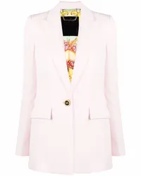 Philipp Plein Einreihiger Blazer Rosa