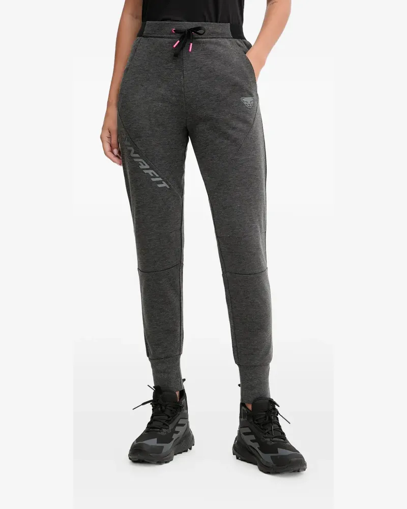 Dynafit logo drawstring trousers - Grau Grau