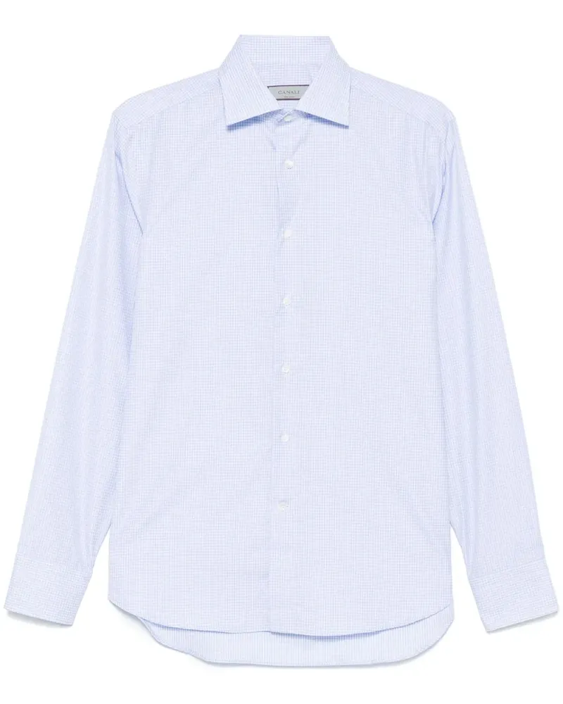 Canali Impeccabile Hemd - Blau Blau