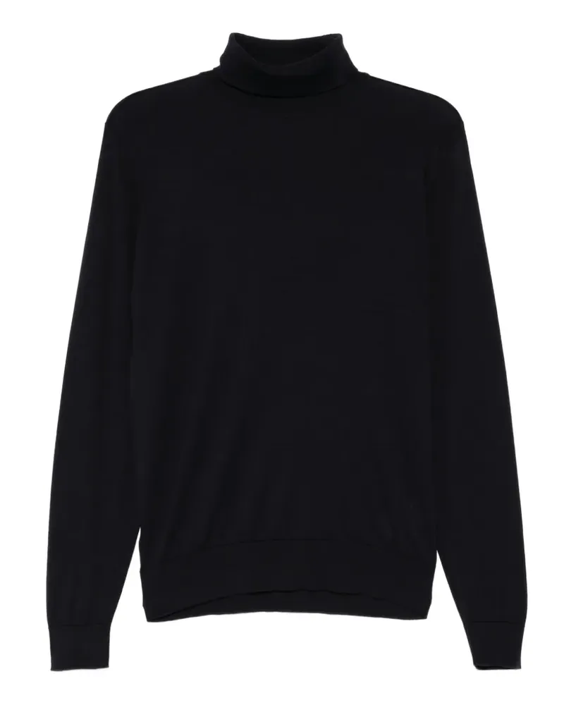 John Smedley Harvey top - Blau Blau