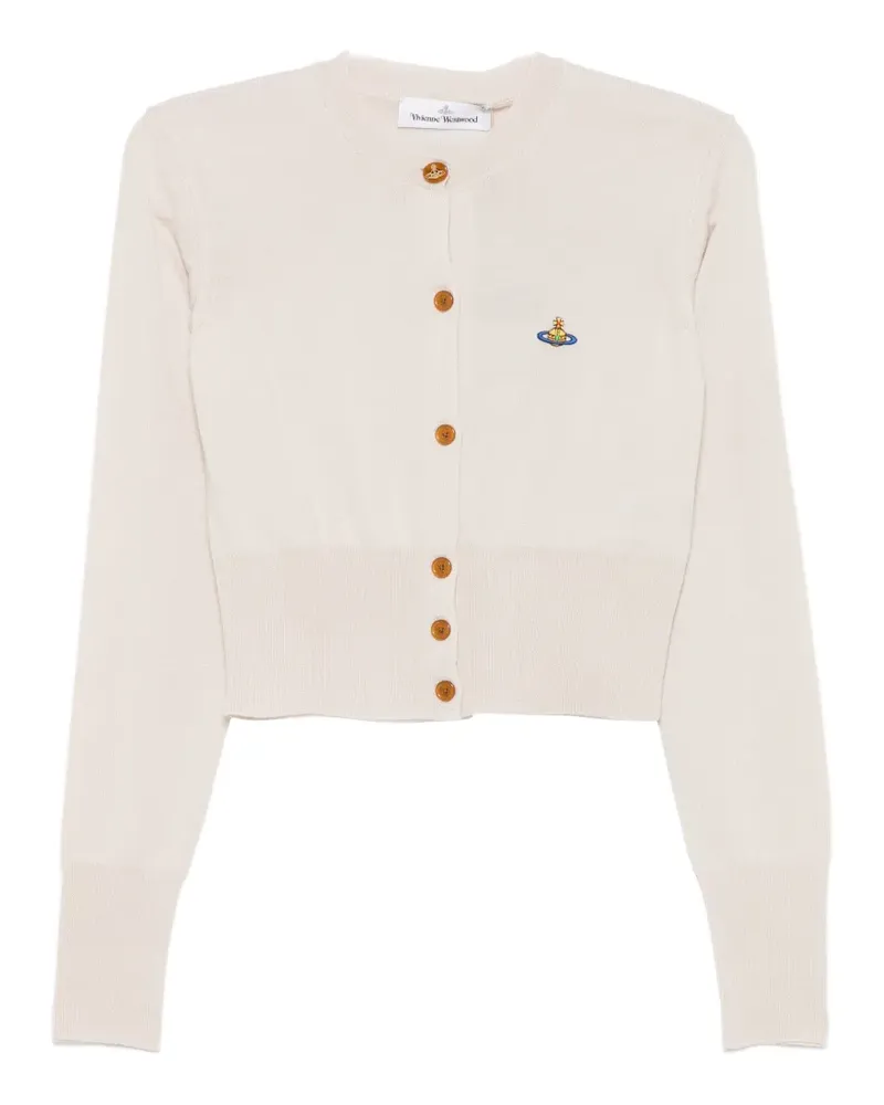 Vivienne Westwood Bestickter Bea Cardigan - Nude Nude