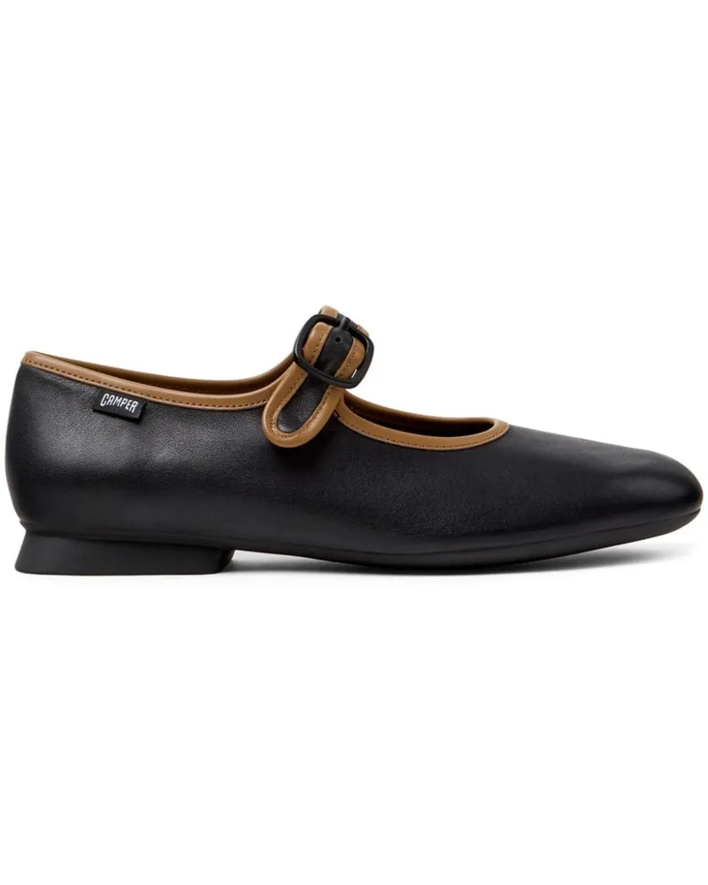 Camper Casi Myra Ballerinas - Schwarz Schwarz
