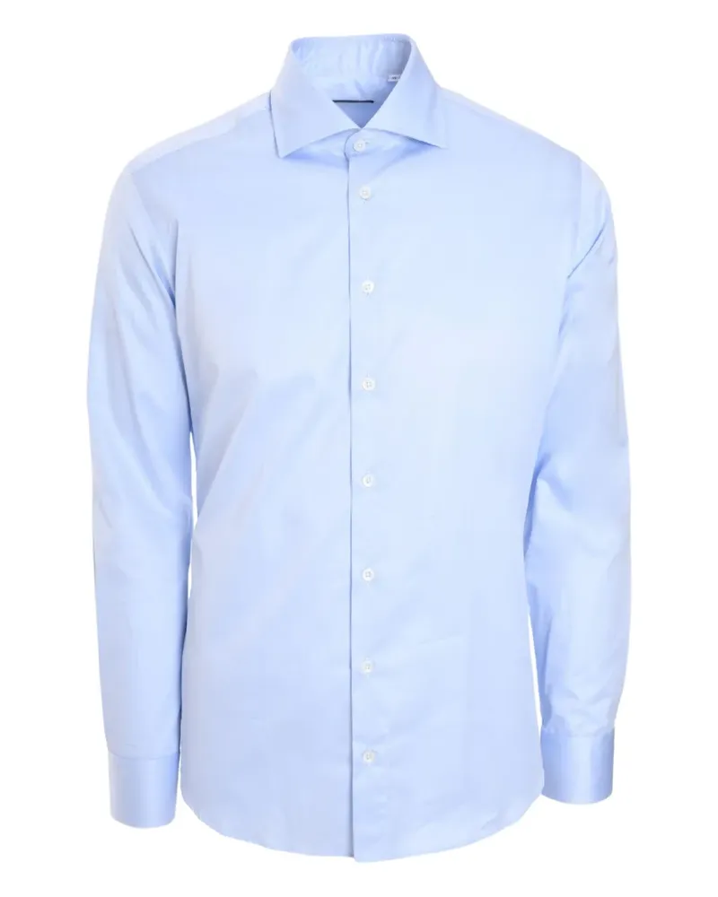 Tombolini Oxford-Hemd - Blau Blau