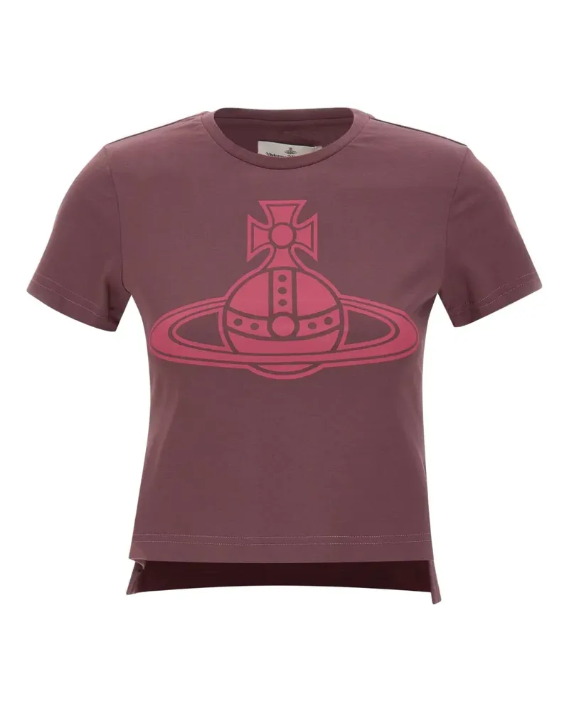 Vivienne Westwood Paris Orb Mini Peru T-Shirt - Rot Rot