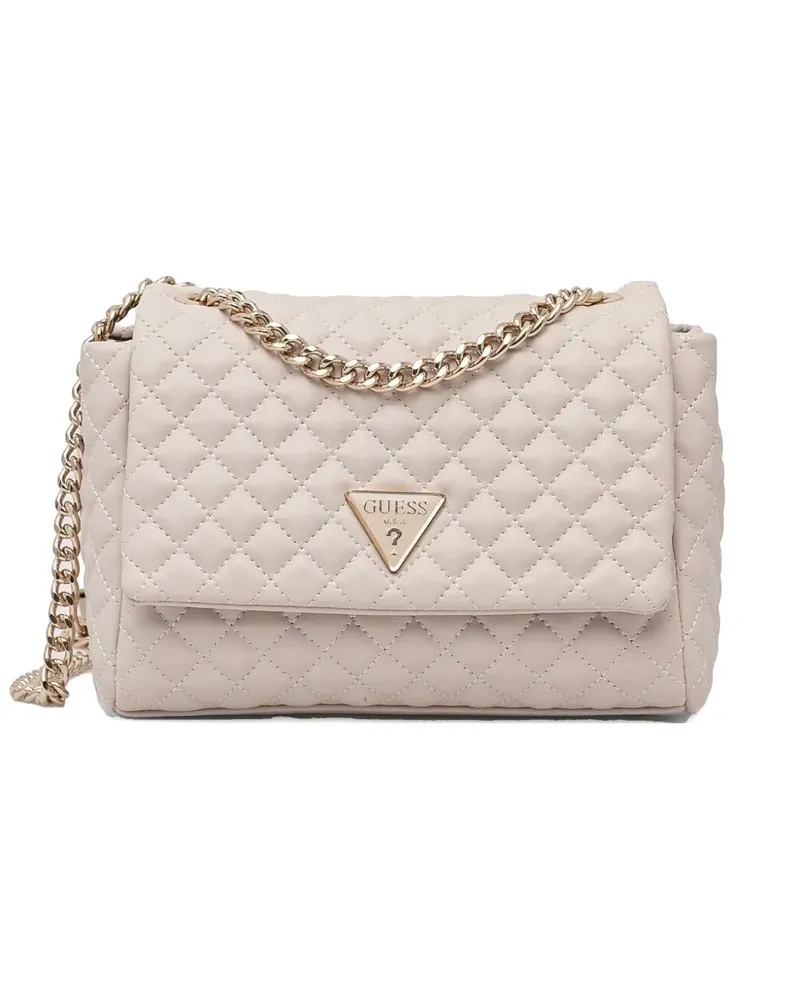 Guess Gesteppte Schultertasche - Nude Nude