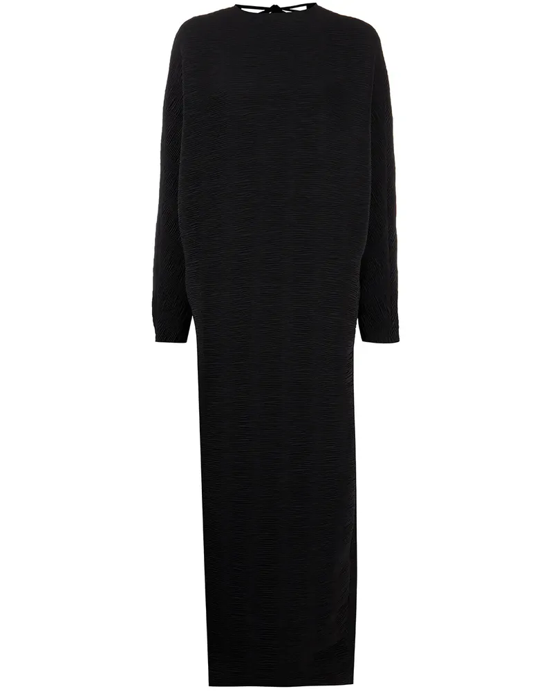 Róhe Emerson Midikleid - Schwarz Schwarz