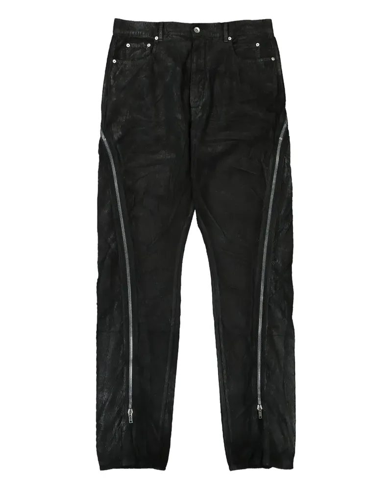 DRKSHDW by Rick Owens Hollywood Boan Banana Jeans mit Reißverschluss - Schwarz Schwarz