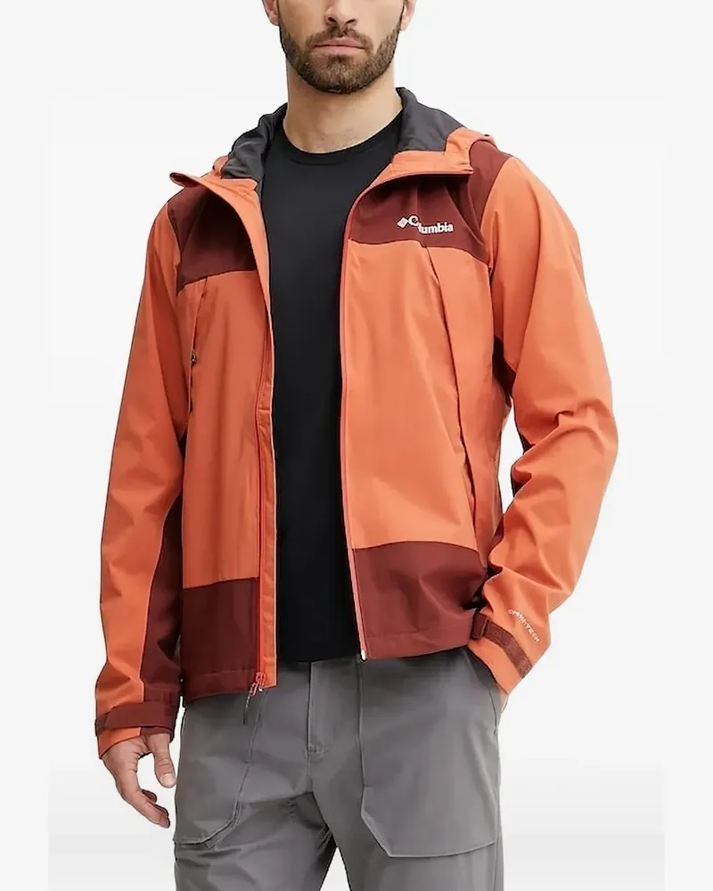 Columbia Sportswear Company Boulder Jacke mit Logo-Print - Orange Orange