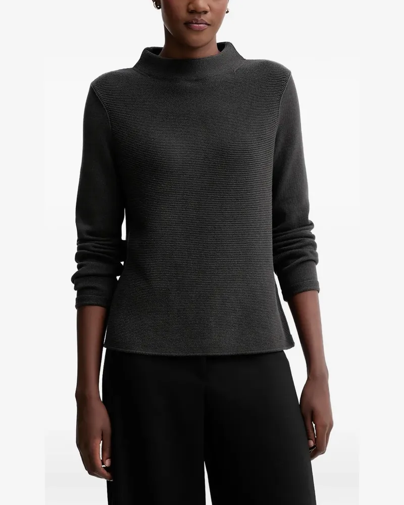 Marc O'Polo mock-neck sweater - Grau Grau