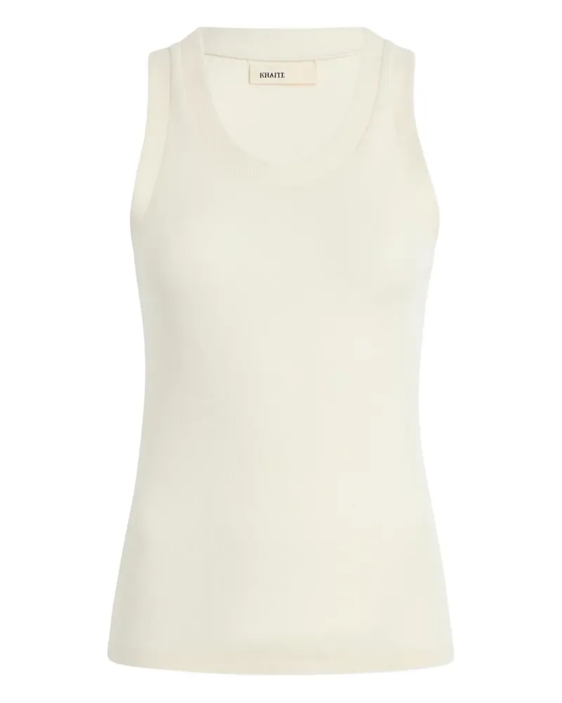 KHAITE Isha sleeveless top - Nude Nude