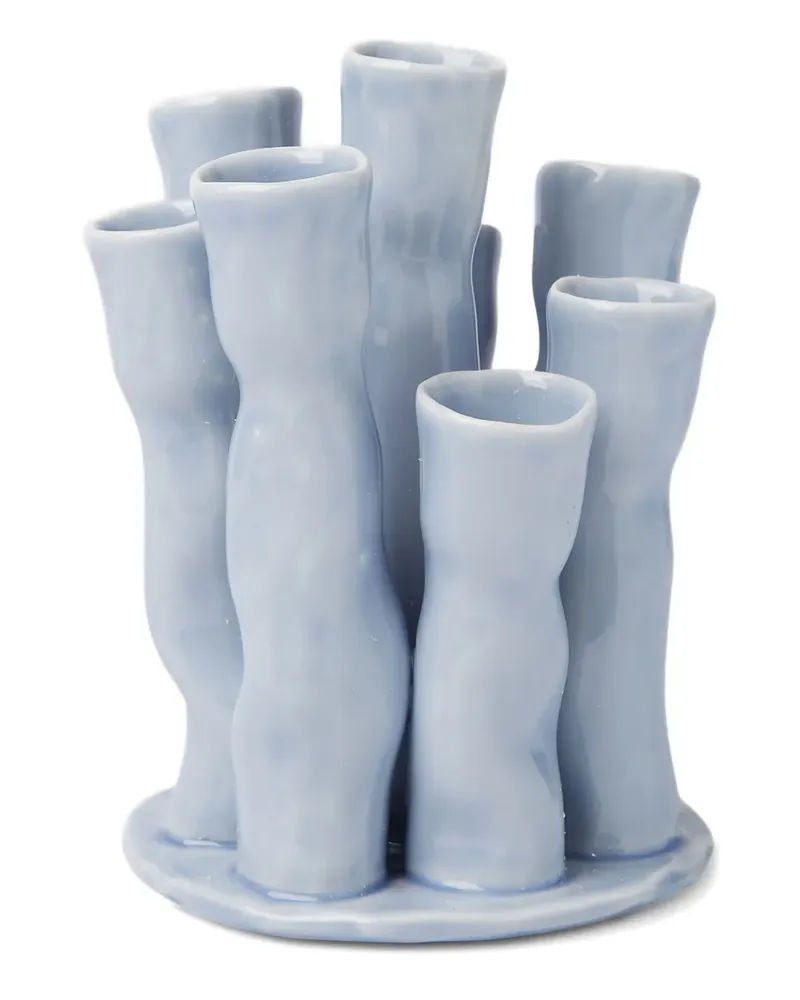 Marloe Marloe Eve Vase aus Glas - Blau Blau