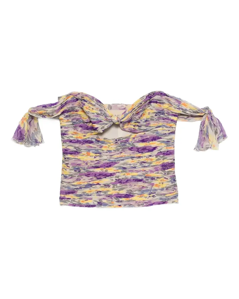 Valentino Garavani Bluse mit Reißverschluss - Violett Violett