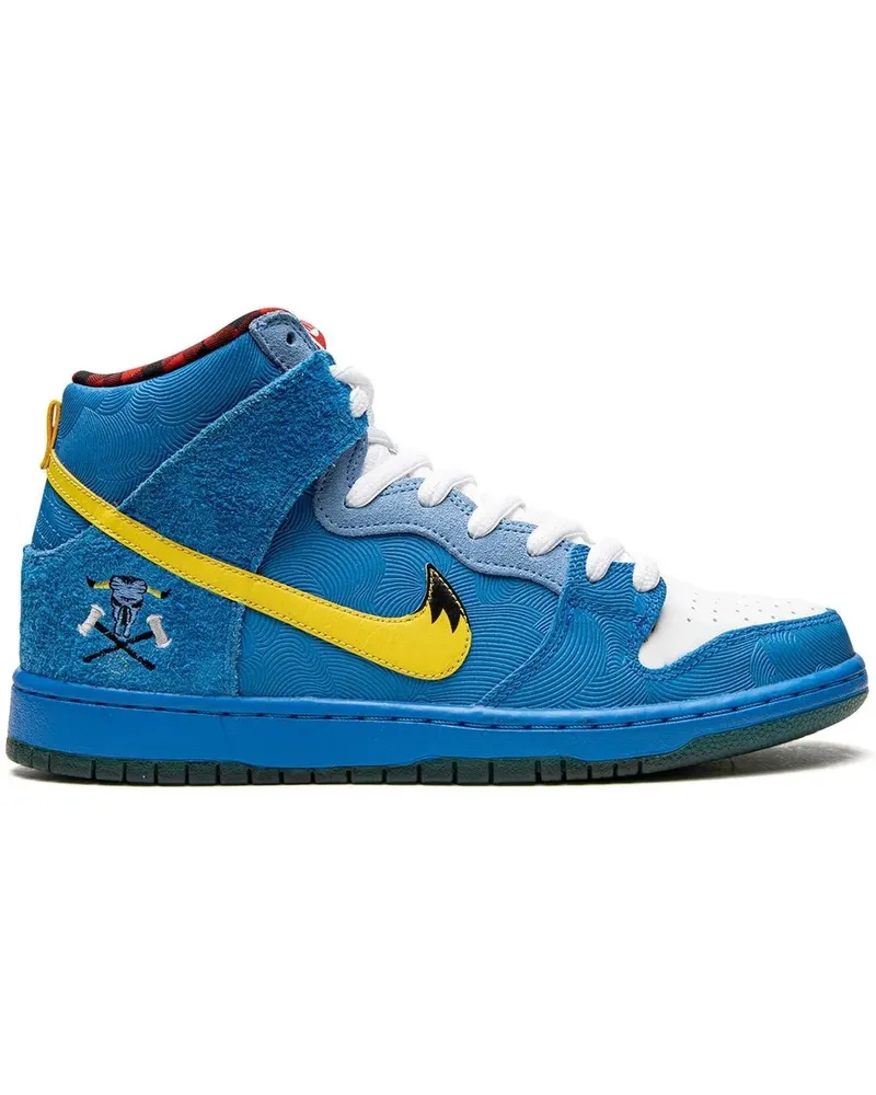 Nike x Familia Dunk High Premium SB Sneakers - Blau Blau