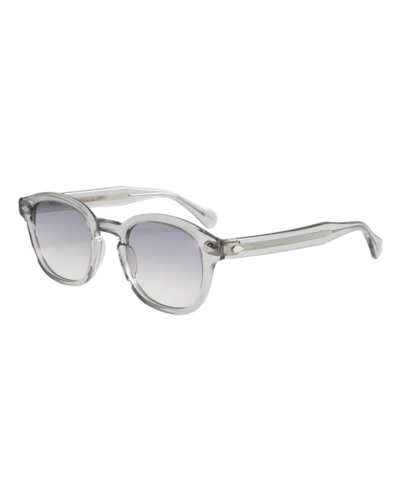 MOSCOT Runde Lemtosh Sonnenbrille - Grau Grau