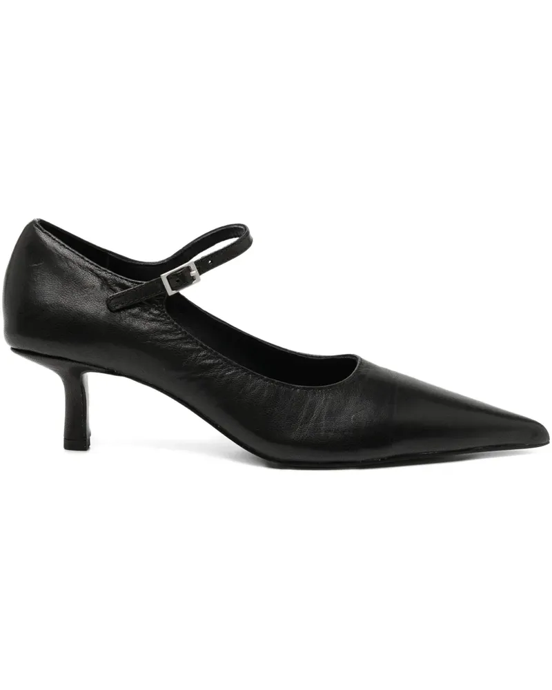 SENSO Pumps aus Leder 65mm - Schwarz Schwarz