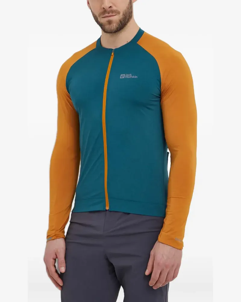 Jack Wolfskin Gravex long-sleeved zip sweatshirt - Blau Blau