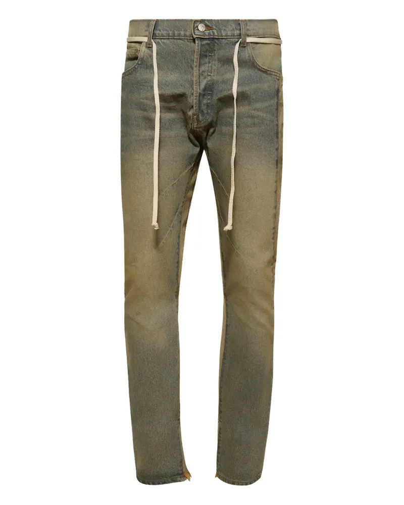 RRR123 Jeans im Distressed-Look - Blau Blau