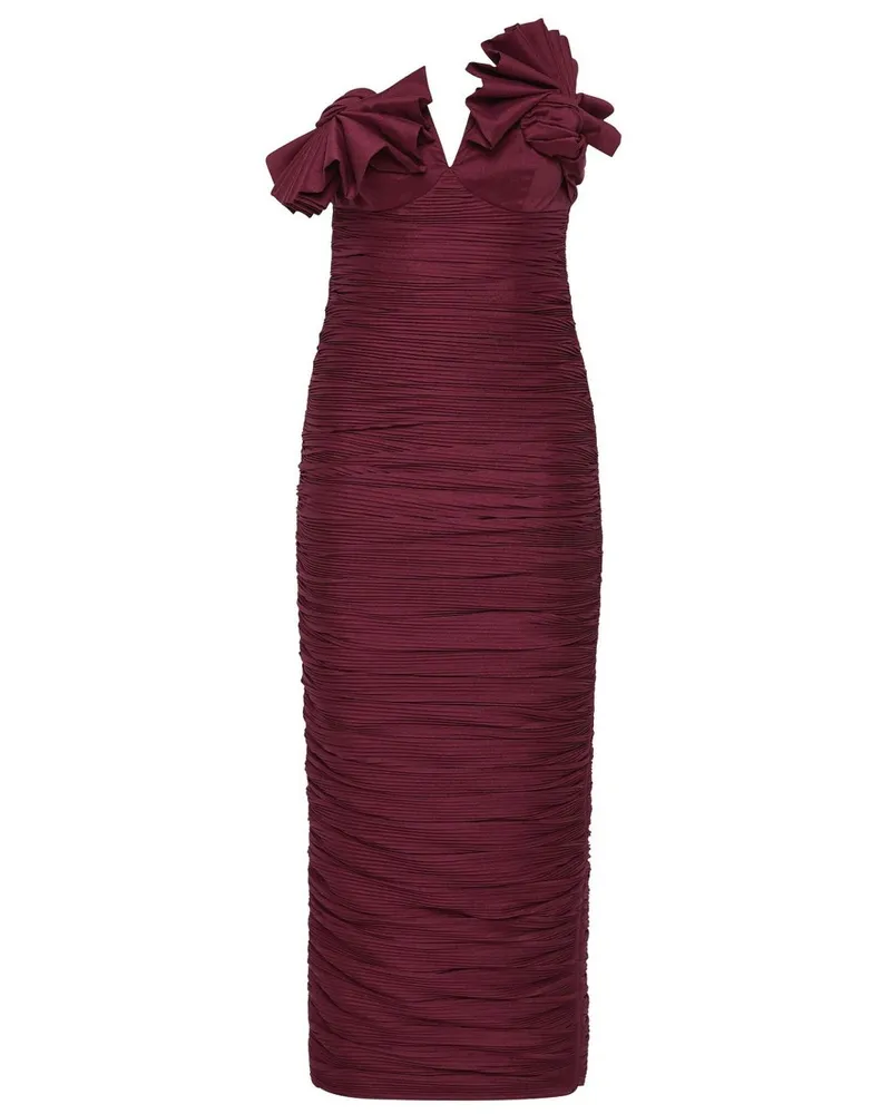 Rachel Gilbert Jensen Kleid - Rot Rot