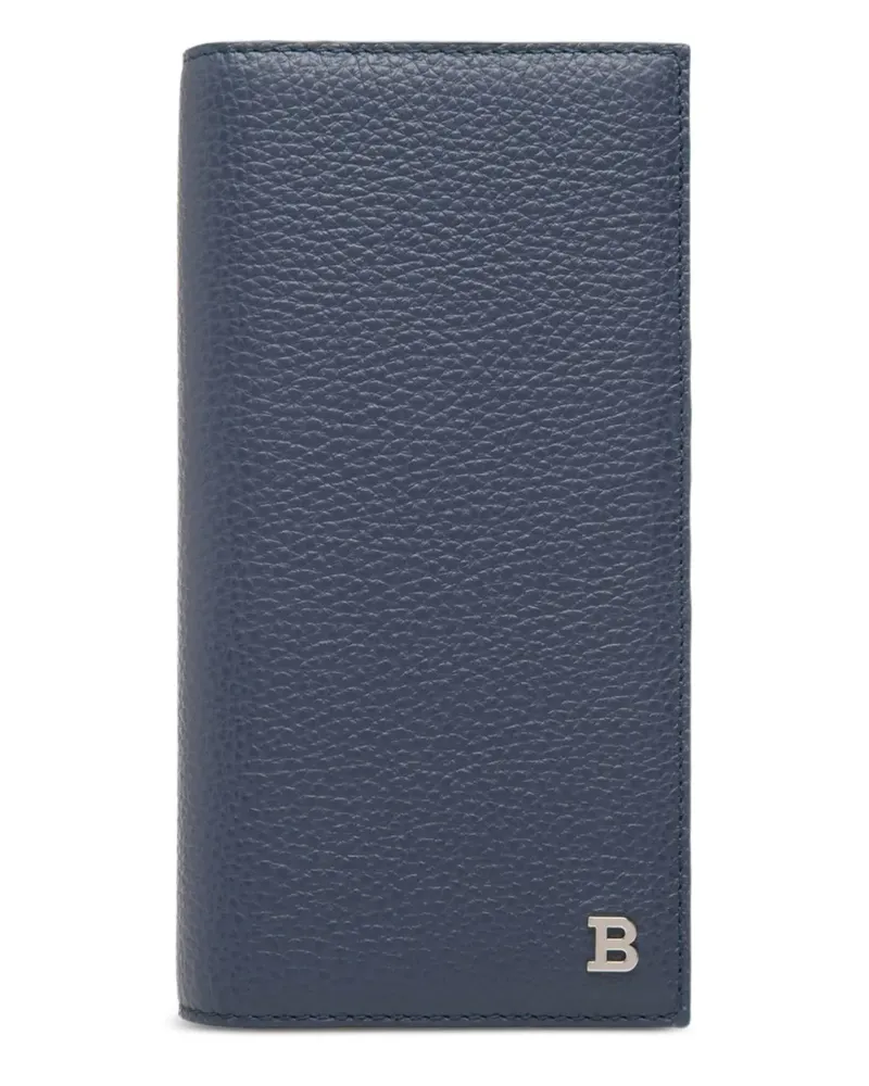 Bally Portemonnaie mit Prägung - Blau Blau