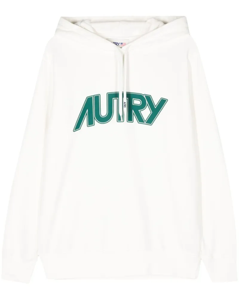 AUTRY Hoodie mit Logo-Print - Weiß Weiß