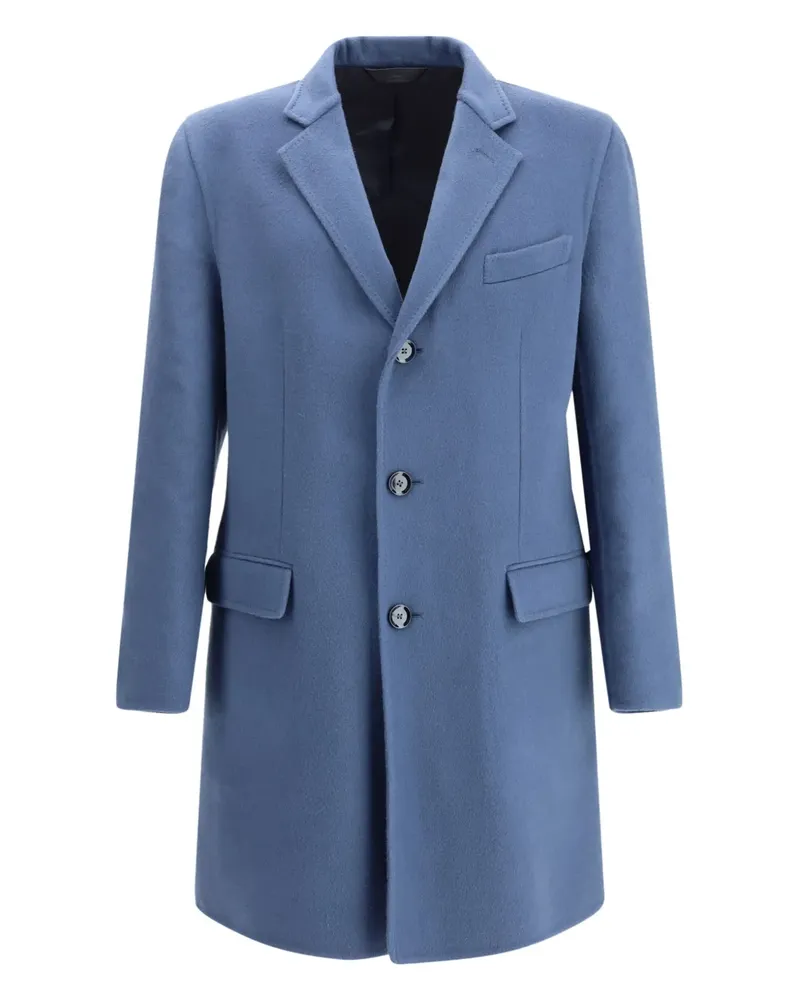 Brioni Klassischer Mantel - Blau Blau