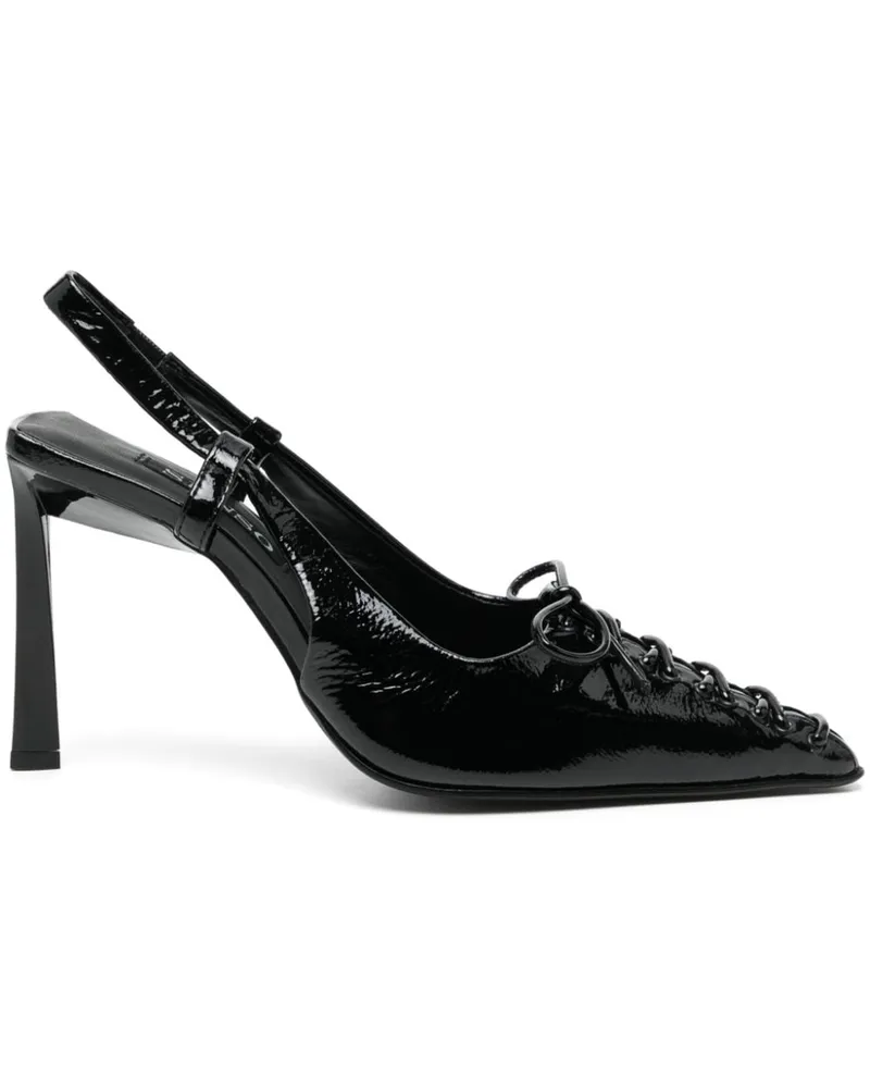 SENSO Oka Slingback-Pumps 75mm - Schwarz Schwarz