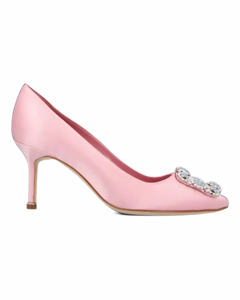 Manolo Blahnik Hangisi Pumps - Rosa Rosa