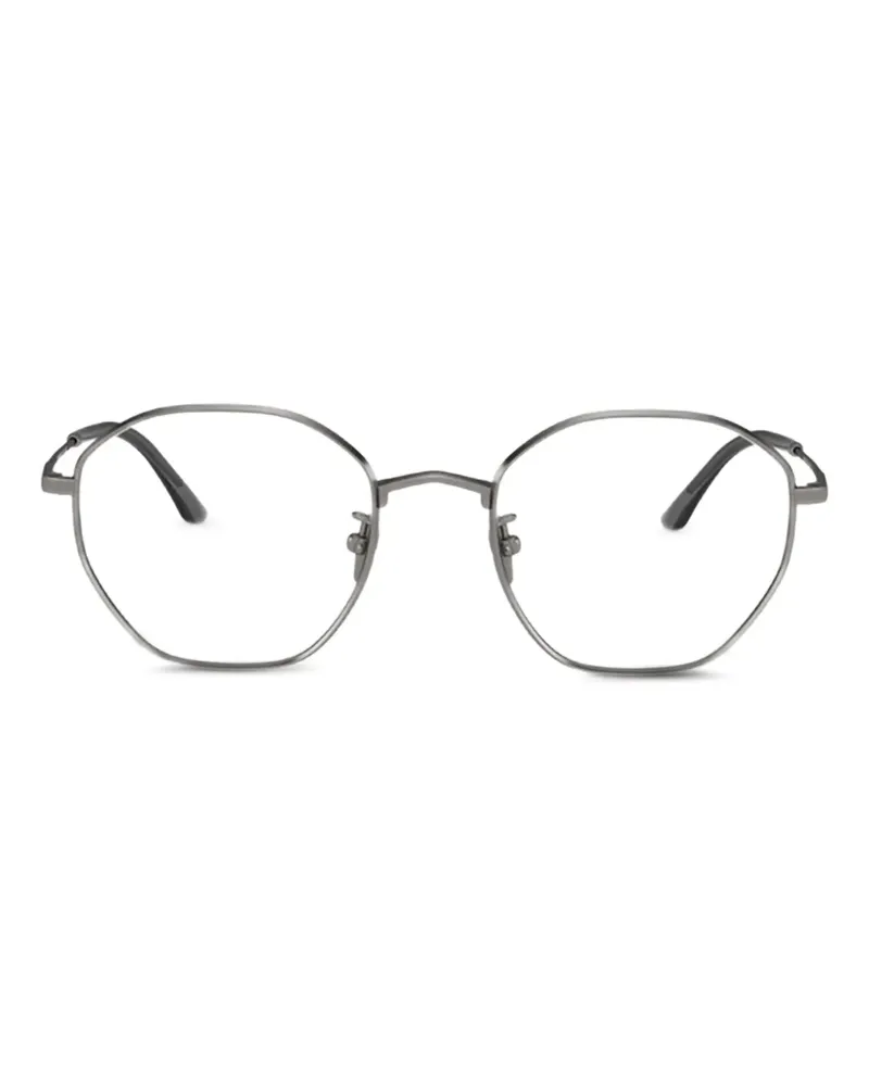 Giorgio Armani Brille mit geometrischem Gestell - Grau Grau
