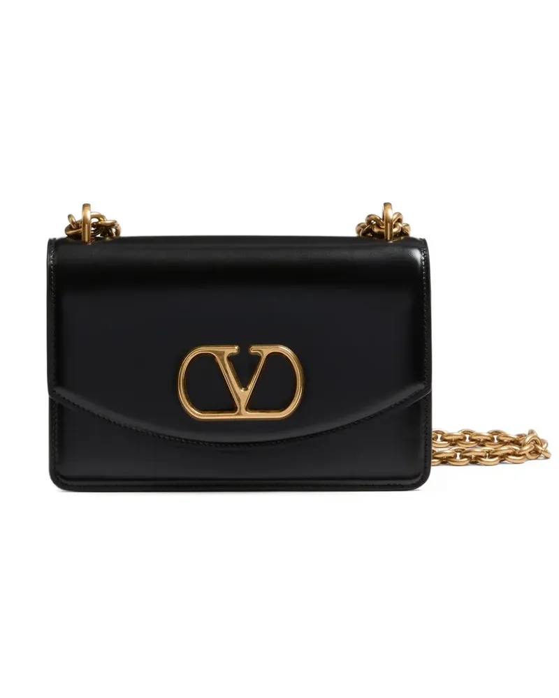 Valentino Garavani Kleine Vain Schultertasche - Schwarz Schwarz