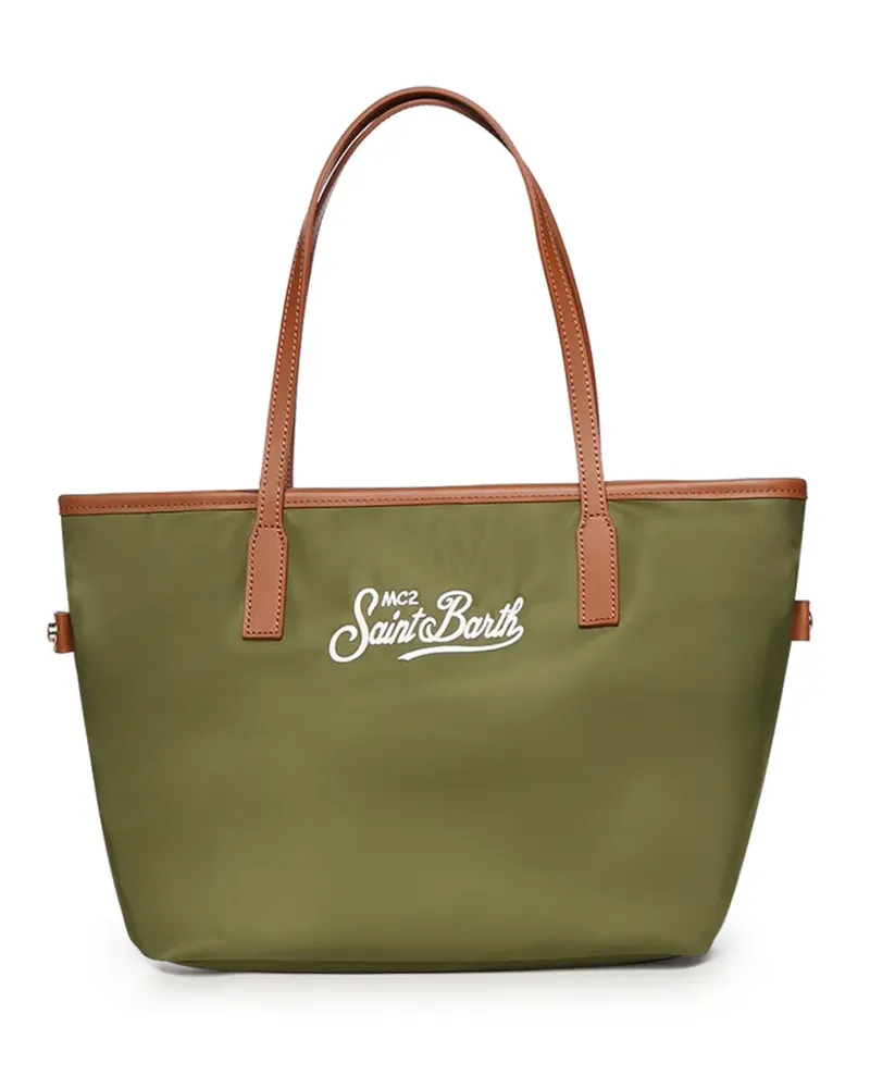 MC2 Saint Barth medium City double-handle tote bag - Grün Grün