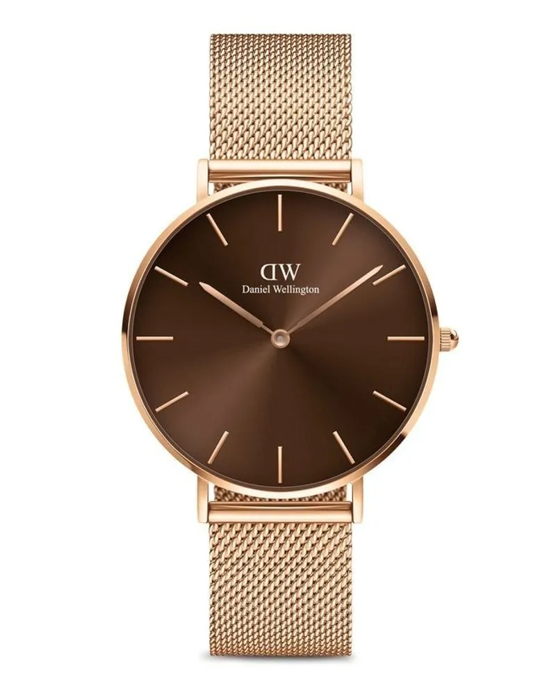 Daniel Wellington Petite Amber 36mm Braun