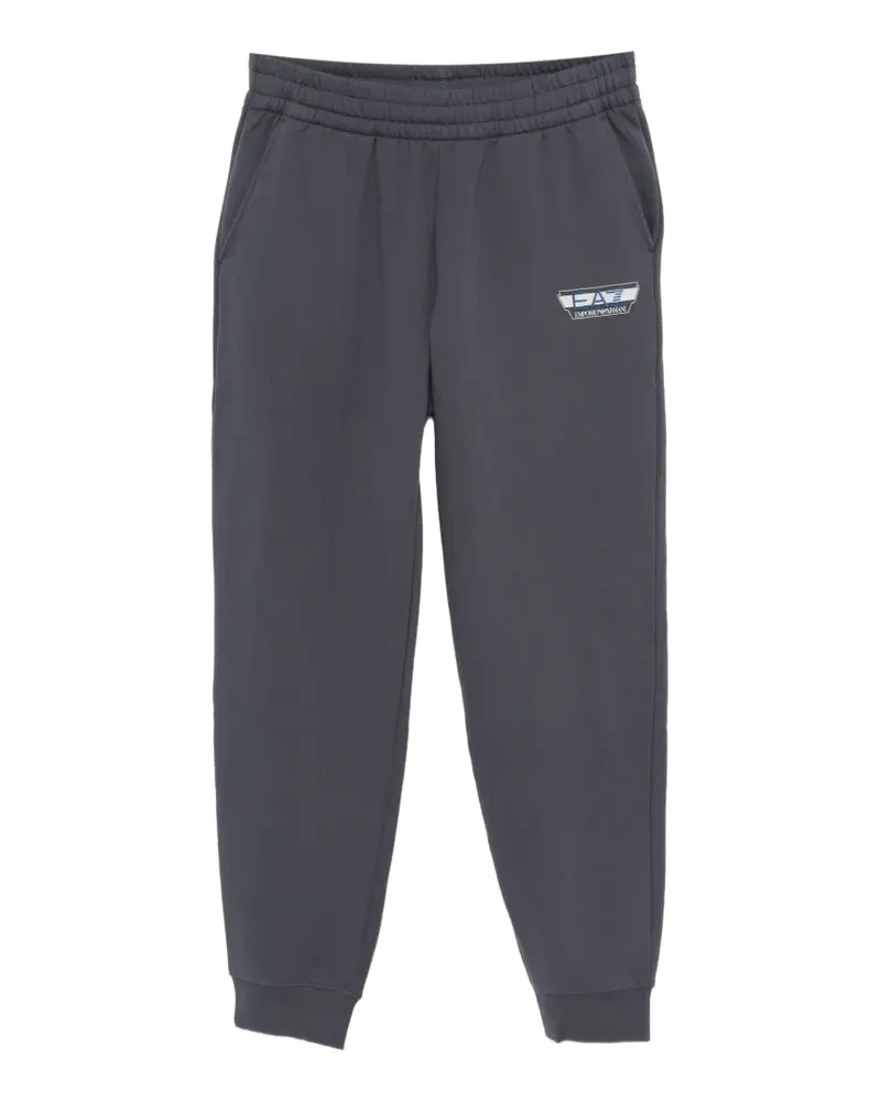 EA7 Jogginghose mit Logo-Patch - Grau Grau