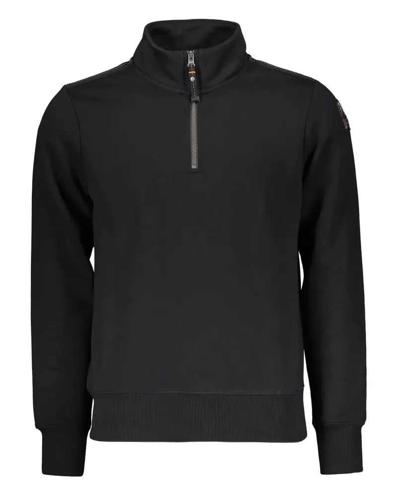 Parajumpers zip-collar sweatshirt - Schwarz Schwarz