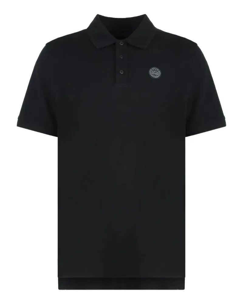 Canada Goose Beckley Poloshirt mit Logo-Patch - Schwarz Schwarz
