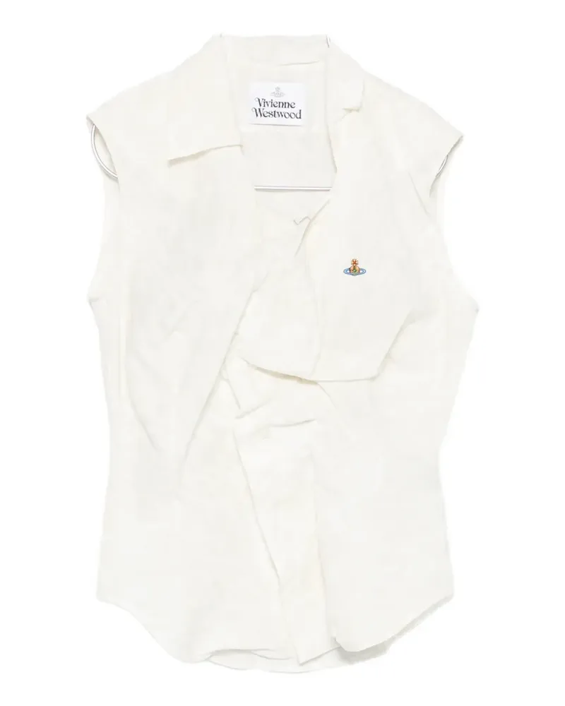 Vivienne Westwood signature Orb logo shirt - Nude Nude