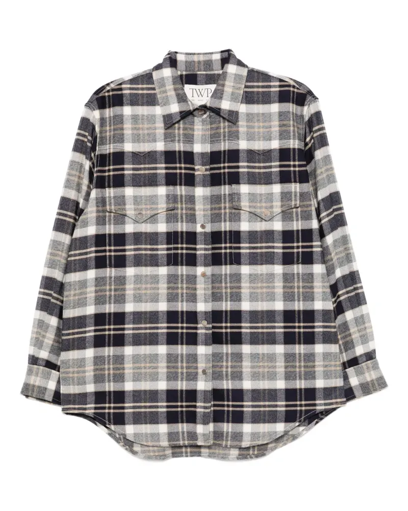 TWP Dutton Hemd - Blau Blau