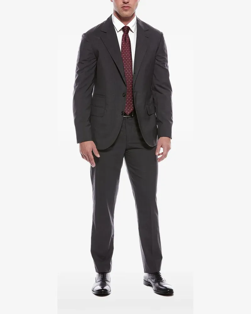 Brunello Cucinelli tailored single-breasted blazer - Grau Grau