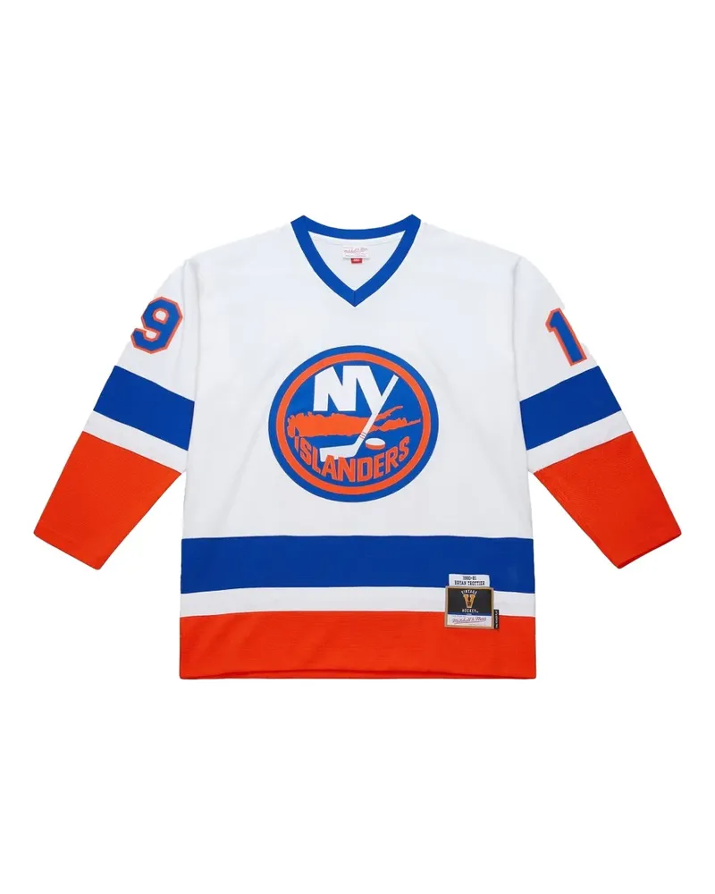Mitchell & Ness x NHL New York Islanders 1980-81 Bryan Trottier T-Shirt - Weiß Weiß