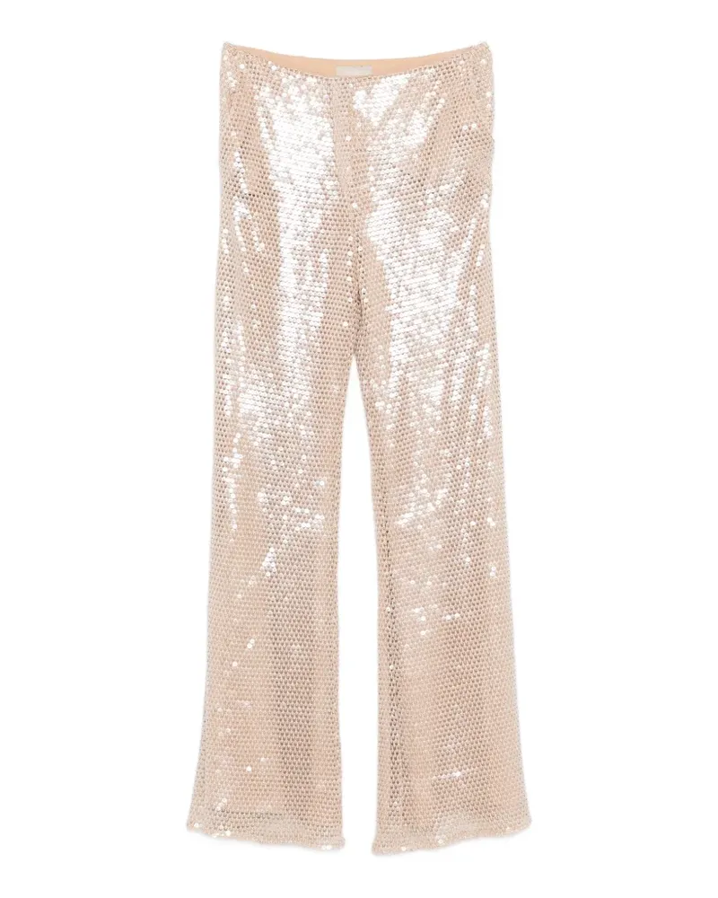 Elie Saab sequin trousers - Nude Nude