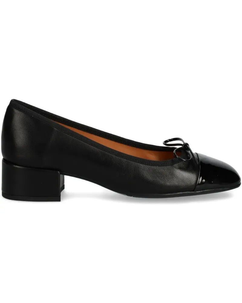 Billi Bi Pumps mit Schleife 40mm - Schwarz Schwarz