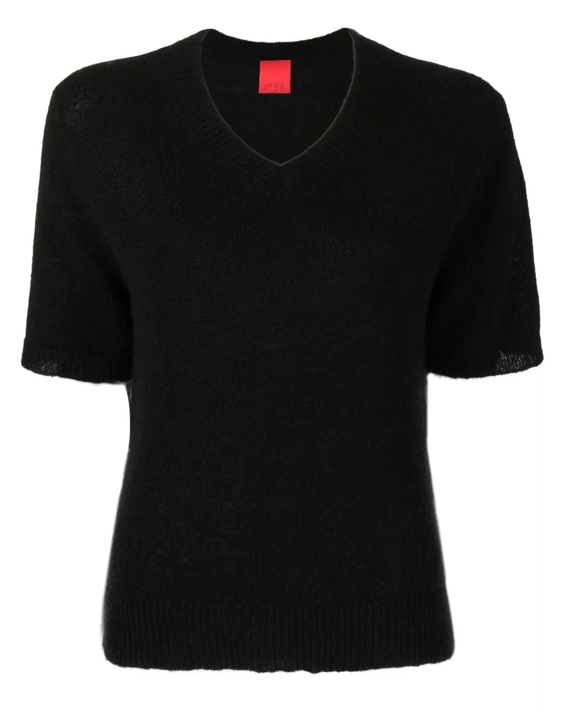 Cashmere In Love Miller Oberteil - Schwarz Schwarz
