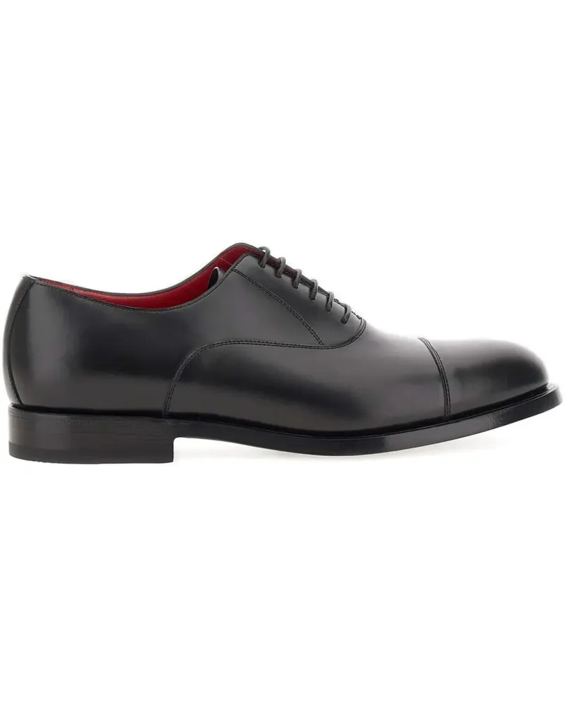 Neil Barrett Oxford-Schuhe mit angeschnittener Kappe - Schwarz Schwarz