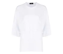 T-Shirt aus Bio-Baumwolle mit Slipperdetail