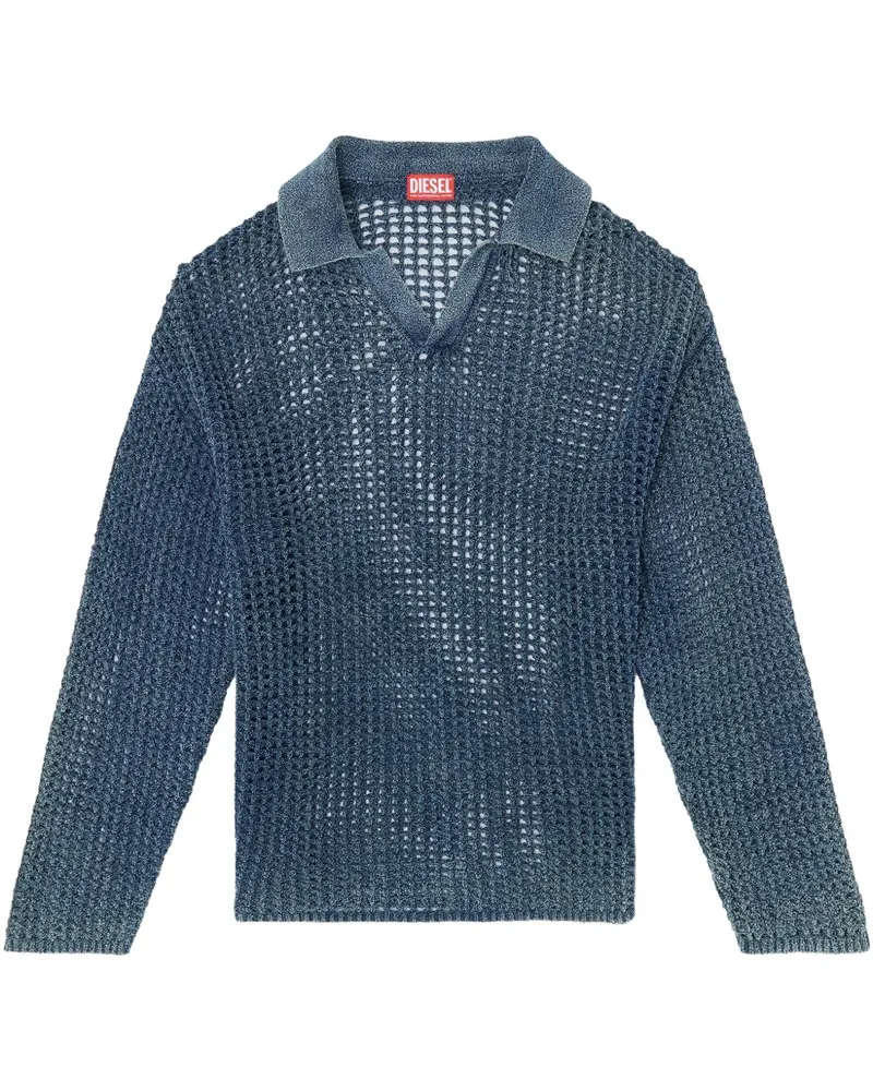 Diesel K-Squared Poloshirt - Blau Blau