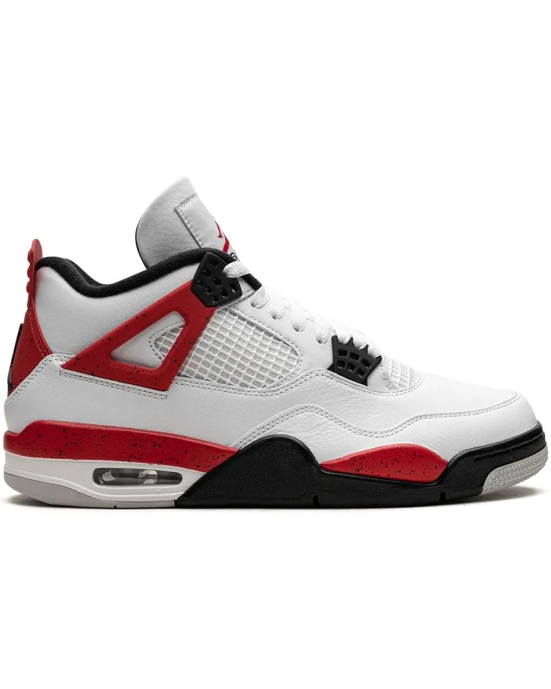 Jordan Air  4 Retro Sneakers - Weiß Weiß