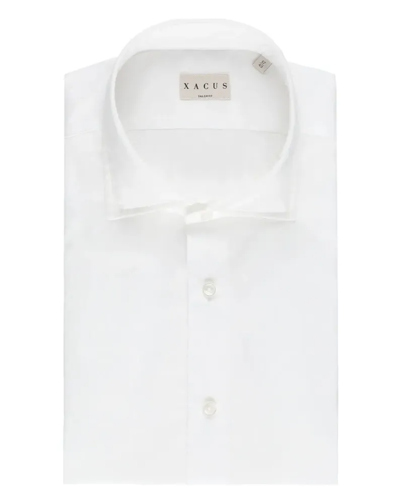XACUS Button-down-Hemd aus Baumwolle - Weiß Weiß