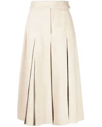 Alexandre Vauthier Culottes mit Falten Nude