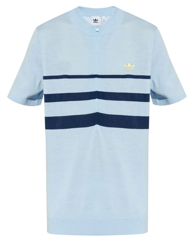 adidas Premium T-Shirt - Blau Blau