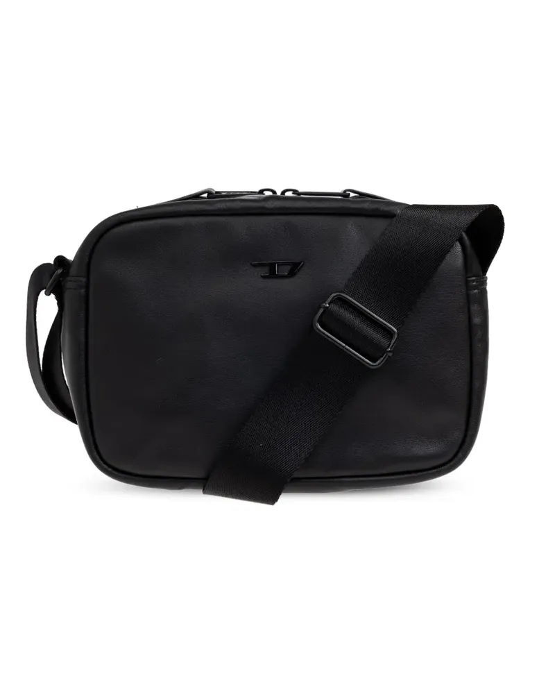 Diesel Rave Schultertasche - Schwarz Schwarz