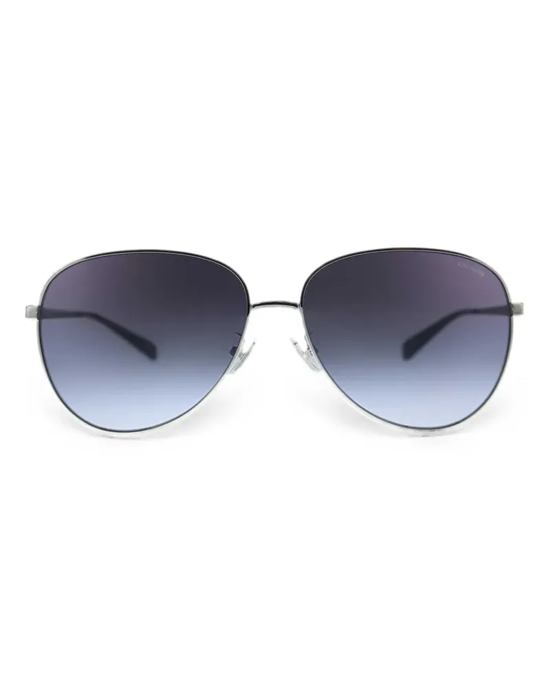 Coach pilot-frame tinted sunglasses - Silber Silber
